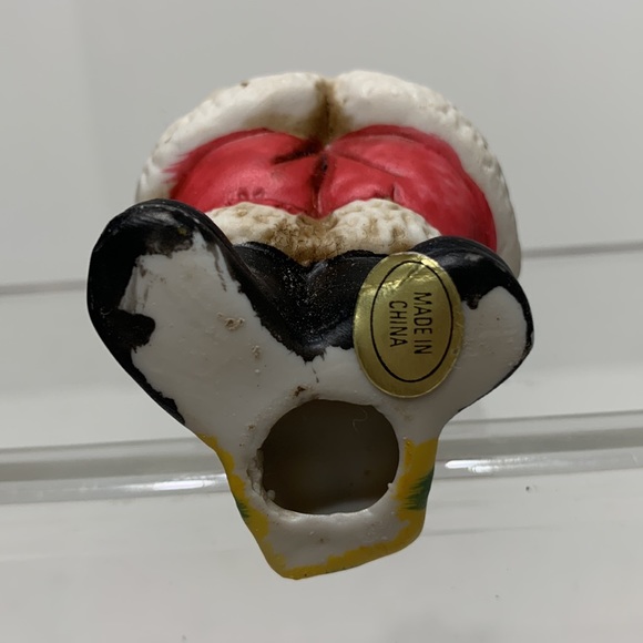 Ceramic Santa figurine vintage 3.25” - Picture 11 of 14